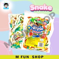 *Ready Stock* 1Kg Hepin Gummy Candy Mix Fruit Flavor Animated & Food Design