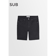 SUB Men Short Jeans - Black - 310211/510088 / Seluar Pendek Jeans Lelaki - Hitam