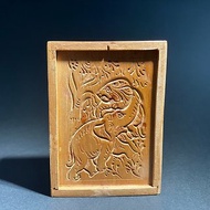 正宗印度老山檀香原木印章盒
