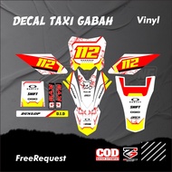 Grain Ojek Decal Spider Yz Decal New Grain Ojek Decal Vinyl Material Hologram Material Free Custom