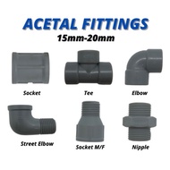 Acetal pvc fitting 15mm