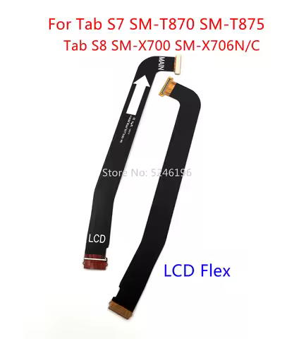 1pcs LCD Display Flex Cable Connector For Samsung Galaxy Tab S7 SM-T870 S7 SM-T875 SM-T876 /Tab S8 S