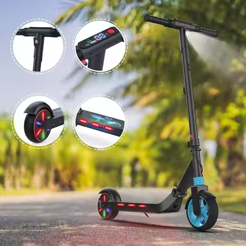Children's Electric Scooter Model Shock-absorbing Electric Scooter Folding Commercial Furniture Mono