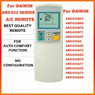 CRYO New Daikin Aircon Remote Control ARC433 Daikin Air Conditioner Remote Control ARC433 ARC433A1 ARC433B47 ARC433A6 AR