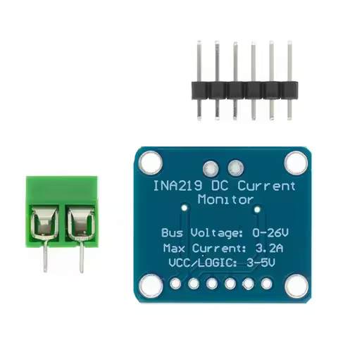 1-10pcs INA219 Bi-directional DC Current Power Supply Sensor Breakout Module DIY 3V-5V IIC I2C Power