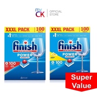 Finish Dishwasher Tablet Powerball Essential (Lemon/Regular) 100's