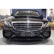 Suitable for Mercedes-Benz New E-Class W213E260L E300L Modified E63S Large Surrounded S63 Front Bump