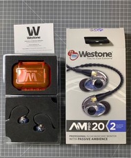 Westone AM Pro 20 可換線式監聽級耳機 原廠正貨 二手近全新