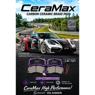 MG-TX2556601R PORSCHE 981 GT4 3.8 CARRERA 4S 991 GT3 CERAMAX CARBON CERAMIC BRAKE PADS
