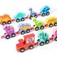 Dinosaur number train / train set