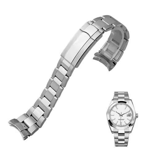 For Rolex Oyster Perpetual Datejust DAYTONA SUBMARINER Luxury Men Watch Strap 20mm 21mm Stainless 90
