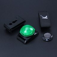อุปกรณ์เลี้ยงสัตว์ LED Nightlight Dog Walking Light Pet Supplies Collar Glowing Pendant Lost Dog War