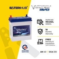 [Installation Provided] Bateri Kereta 50B20L Voltec EVO | Car Battery NS40ZL NS40 BateriHub