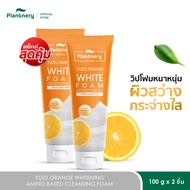 Plantnery Yuzu Orange Whitening Amino Based Cleansing Foam 100 g