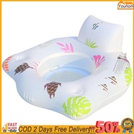 Light-Up Pool Floaties with 2 Cup Holders and Handles Pool Raft Water Hammock for Swimming Pool Part