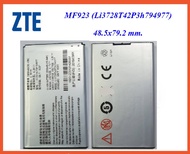 แบตเตอรี่ Pocket WiFi ZTE MF923(Li3728T42P3h794977) 4.8x7.9 cm.