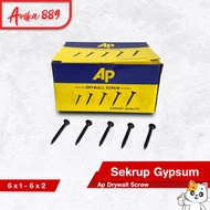 Drywall Gypsum Screws 6x1 6x2 6x1 1/2 1/4 Black Steel Wood Multiplex Plywood Melamine Gypsum Hollow