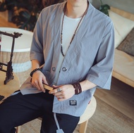 Kukabilal - cardigan pria / kimono korea pria / outer pria / blazer korea pria