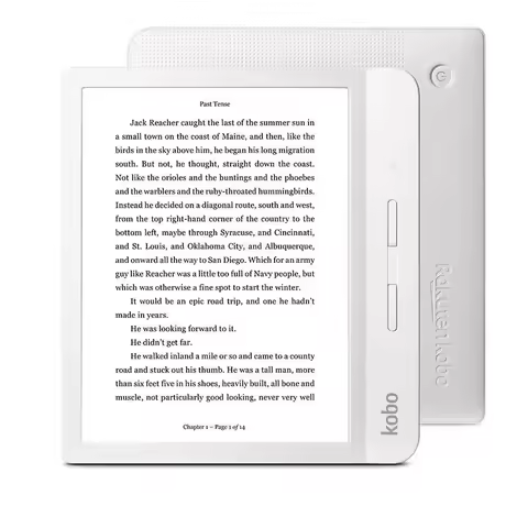 KOBO Libra H2O N873 7“ e-Reader ebook 300PPI IPX8 Waterproof Carta HD EInk screen ComfortLight PRO k