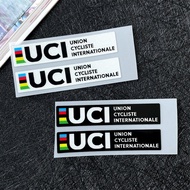 UCI World Bicycle League Road Bike Mountain Bike Bicycle Sticker Bicycle Frame Front Fork Sticker
