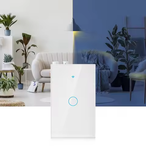 Smart Switch Switch WiFi Switch 1‑Way WiFi Switch WiFi Switch Single for Google 1‑Way AC