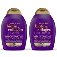 OGX Biotin Collagen Shampoo/Conditioner 385ml