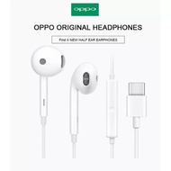 OPPO Type C RENO 12 11 10 9 Pro 8 Pro 8T 7 Pro 5 Pro 6 Pro Find X6 X5 R17 O-Fresh Type C Earphone Hi