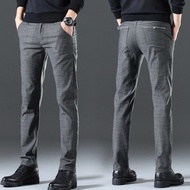 กางเกงสแลคชาย ผ้ายืด ทรงกระบอกเล็ก กางเกงชิโน่ชาย กางเกงขายาวชาย Chino Pants กางเกงขายาวผู้ชาย