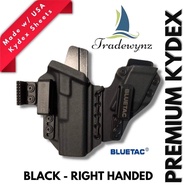 Premium Bluetac Kydex Holster w/ Spare Mag Pouch for Fat Glock & SIG P365 | Flexible Kydex Holster