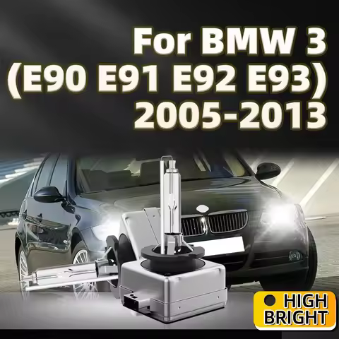 2PCS 35W Xenon D1S HID Bulb 6000K 10000K Headlight For BMW 3 E90 E91 E92 E93 2005 2006 2007 2008 200