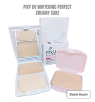PIXY UV WHITENING PERFECT CREAMY CAKE/ BEDAK PIXY BASAH ORI