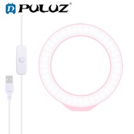 PULUZ 4.7inch live broadcast light fill light photography light 12cm USB white light LED ring lights