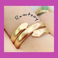 10k Gold filled snake ring