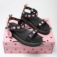 Dr Martens รองเท้าแตะมาร์ตินขี้เกียจ Oaf,รองเท้า Martens รองเท้ารูปหัวใจรองเท้าเด็กผู้หญิงน่ารักรองเท้าส้นกลาง