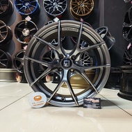 [1PC] New Sport Rim 17inch RAYSCLUB BBS 17X8JJ ET38 4H100 HYPER BLACK