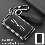 Foldable Car Key Fob Protective Cover Fit BYD Tang DM Han EV Song PRO Qin PLUS DM-i