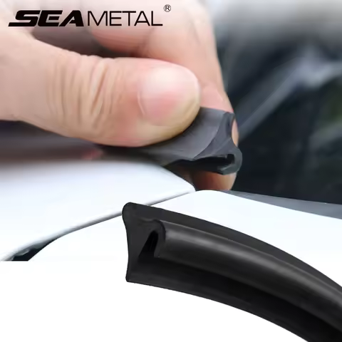 Auto Rubber Strip 180cm Car Windshield Guide Strip for Hood Wind Guide Trim Universal Vehicle Spoile
