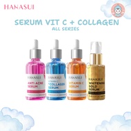 BK Hanasui Serum Vit C + Collagen Anti Acne Vitamin C Whitening Gold Bright Facial Serum 20ml