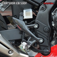 ครอบพักเท้าหน้า CBR500R CBR500 CB500F 2016-2023 JMAX ตรงรุ่น ลายฟิล์มคาร์บอน 6D