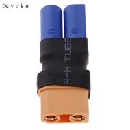[Cuticate1]  XT90 to EC5 Male Female Conversion Connectors  for Battery Power Converter