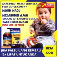 Madu Penggemuk Anak [Ada Testimoni] Pitamin Penggemuk Badan Anak, Obat Doyan Makan, Vitamin Nafsu Ma
