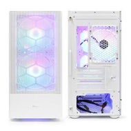 【MR-T34 USB3.0】彩色定光大風扇 遊戲機殼白色(全開玻璃磁吸側板+燈光關開鍵)==>$1390元(含稅價)