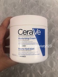 (大裝 454g) ~CeraVe 超強保濕修復潤膚霜 (CeraVe Moisturising Cream) ~到期日: 2027年 03月