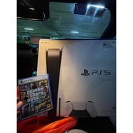 Playstation 5 (Malaysia set) baru beli + GTA5 ps5 game