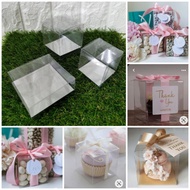💖 PVC Transparent Box/Doorgift/Wedding Gift Box/PVC Gift Box/PVC Cake Box