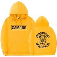 New Sons of Anarchy SAMCRO double-sided printed hoodie sweatshirt Men 39s women 39s fashion brand de