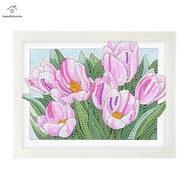 Flower Full Diamond Mosaic Embroidery Painting Full Drill Diamond Painting DIY Full Diamond Dots Pai