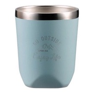 CAPTAIN STAG（鹿牌）MONTE 雙層不鏽鋼隨行杯 300ml 藍色 UE-3478