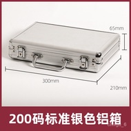 Texas Chips Aluminum Case Chess Room Special Chip Box Mahjong Chip Coins Set Chip Aluminum Box Poker Chips Rack WHZH