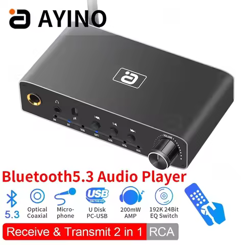AYINO DA310B 2In1 Bluetooth Receiver Transmitter Coaxial Optical Digital to Analog Audio Converter P
